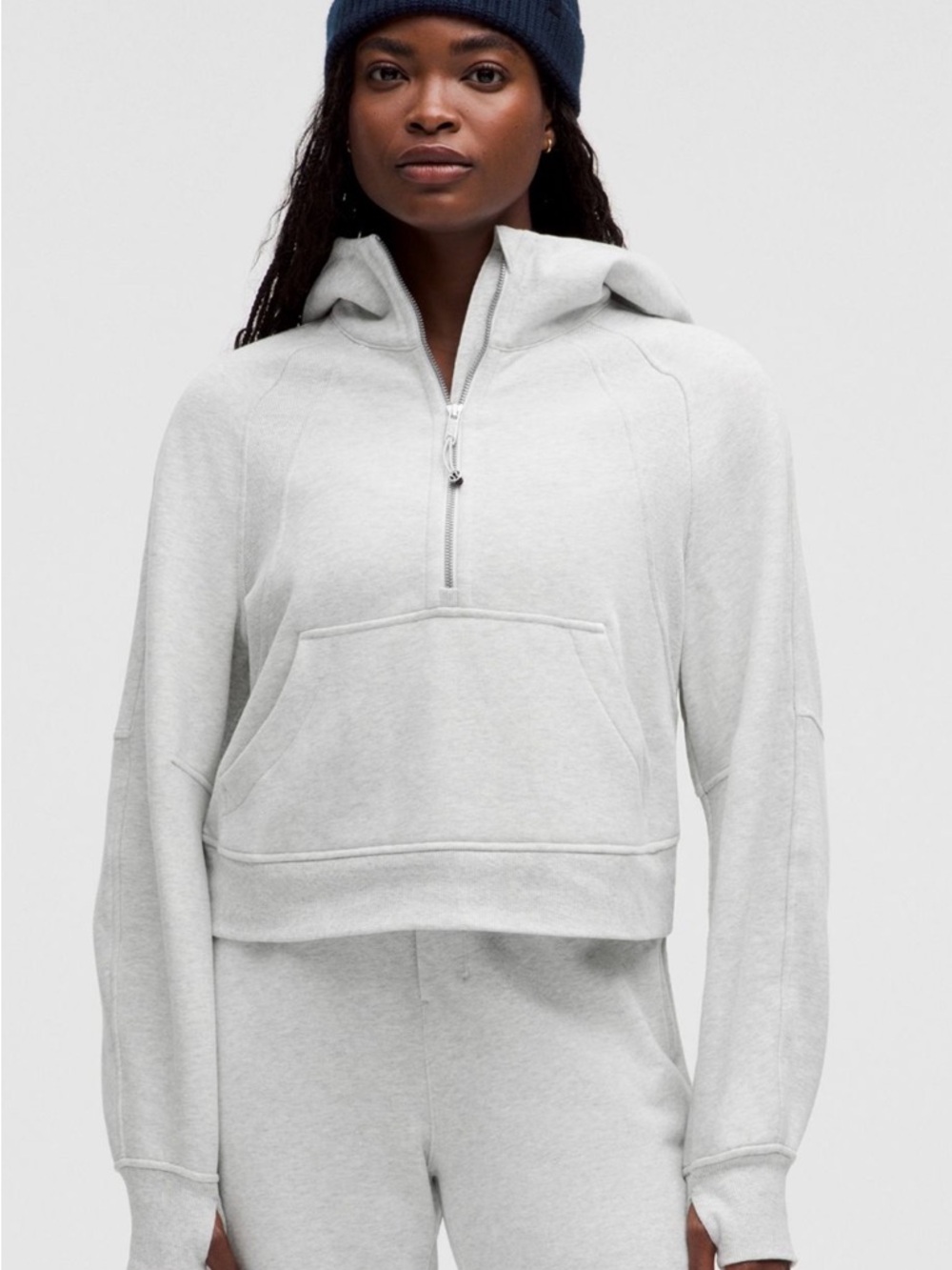 lululemon athletica scuba oversized half zip Hoodie